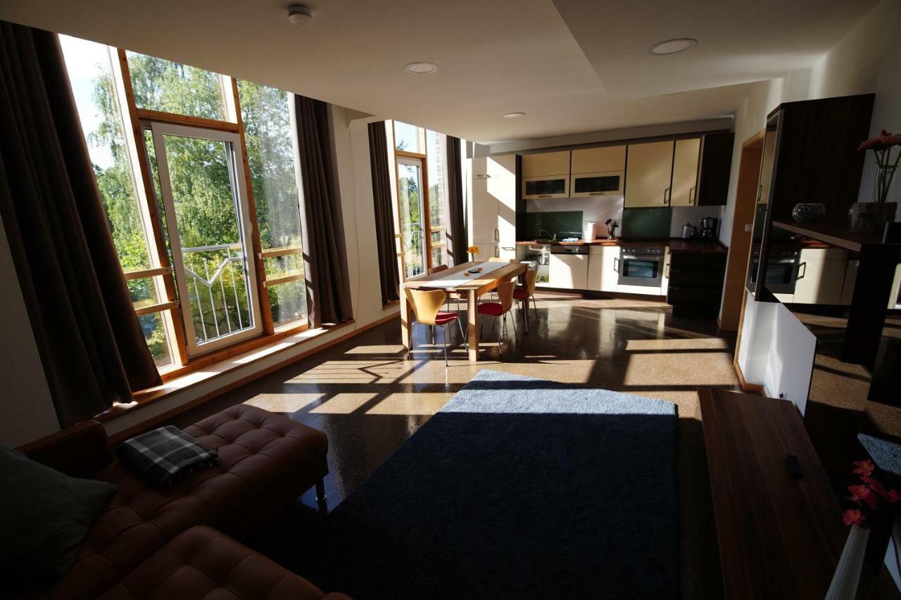 Gaestewohnung Hardinghaus Am Teich 워렌도르프 외부 사진