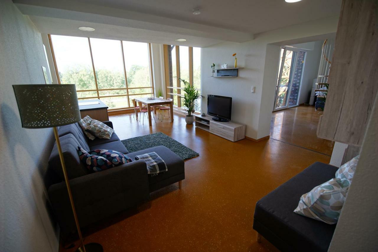 Gaestewohnung Hardinghaus Am Teich 워렌도르프 외부 사진